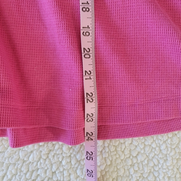 NWT Kensie Pink Sleeveless Top Striped Straps Lace And Button Accents Size M - Picture 10 of 10